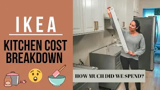 IKEA KITCHEN RENOVATION COST BREAKDOWN | HOW MUCH DID WE SPEND?