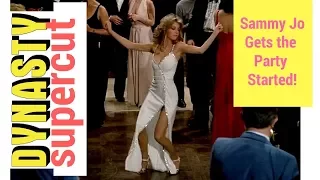 Pink & Sammy Jo Get the Party Started- Supercut Dynasty 80s TV Show