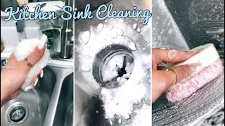 Satisfying Kitchen Sink Cleaning ASMR TikTok Compilation 🧼