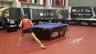 Annett Kaufmann (GER) vs Charlotte Lutz (FRA) | U19 Grp | 2021 WTT Youth Star Contender Wladyslawowo