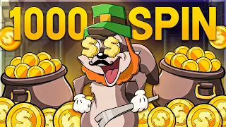 I Tried 1000 SPINS On LE BANDIT SLOT!!