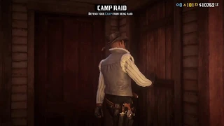 This is what happens when your camp gets raided in Red Dead Online: Secret Mission