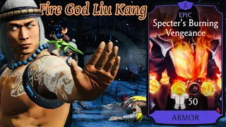 Specter’s Burning Vengeance 🔥 + Fire God Liu Kang MK Mobile Survivor Gameplay