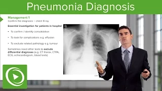 Pneumonia: Diagnosis & Principles of Management – Respiratory Medicine | Lecturio