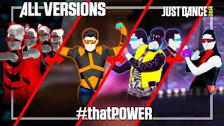 JUST DANCE COMPARISON - #THATPOWER | CLASSIC X EXTREME X ON-STAGE X BATTLE