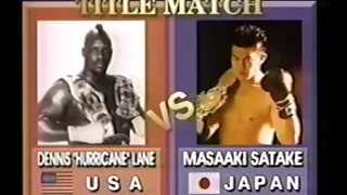 Masaaki Satake Vs. Dennis Lane (18/09/1994)