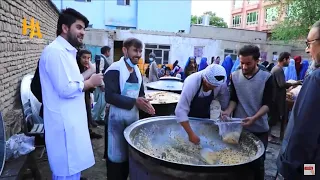 افطار همایون افغان/مسجد کارته چهار و توزیع غذا