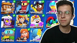 OYUNDAKİ EN İYİ 20 AŞAMALI KOSTÜMÜNÜ SIRALADIM !! BRAWL STARS