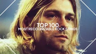 top 100 most recognizable rock songs of all-time