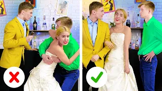 CLEVER WEDDING HACKS || HOW TO AVOID EMBARRASSING SITUATIONS