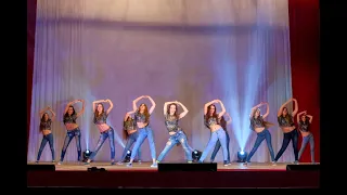 Школа восточного танца Бисер Стрит Шааби Евгения Лиманская, основной состав юниоров и детей
