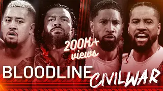 The Usos vs  Roman Reigns & Solo Sikoa, The Bloodline Civil War : Money in the Bank 2023