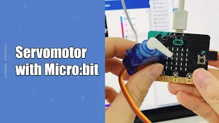 Servomotor with microbit