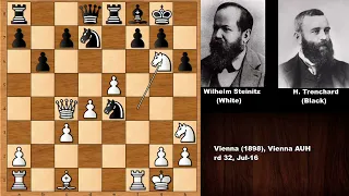 Wilhelm Steinitz vs Herbert Trenchard - Vienna (1898)