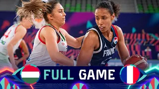 3RD PLACE GAME: Hungary v France | Full Basketball Game | FIBA Women's EuroBasket 2023