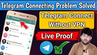 Telegram Connecting Problem |Telegram Connecting Problem Solved Without VPN | Telegram Connect Issue