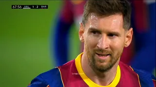 Lionel Messi Free Kick Goal VS Valencia | Full HD | English Commentary | 🔥♥️