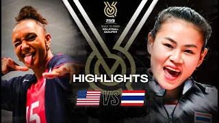 🇺🇸 USA vs. 🇹🇭 THA - Highlights | Women's OQT 2023