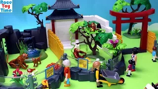 Playmobil Asian Animals Zoo Playset - Fun Animal Toys Video For Kids