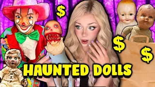 I Bought TOO MANY Haunted Dolls at a Horror Convention..(*bad idea*)