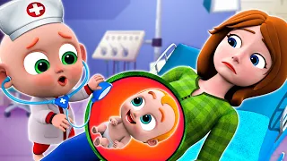 Oh No! Pregnant Mommy Got Sick - Sick Song - Funny Songs & Nursery Rhymes - PIB Little Song