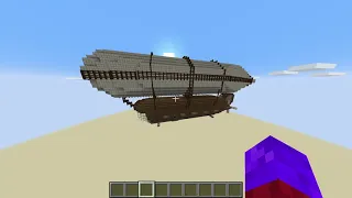 big steam powered airship(create, eureka)