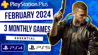 PlayStation Plus Essential February 2024 Monthly Games | PS Plus February 2024