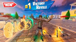 EREN JAEGER vs 4 MEDALLIONS & MYTHIC’S CHALLENGE (Fortnite Chapter 5 Season 2)