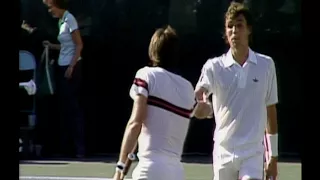 Davis Cup 1981 Jimmy Connors vs  Ivan Lendl