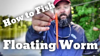 How to Fish the Floating Worm - Bass Fishing