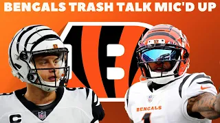 NFL Bengals Trash Talk Mic'd Up Compilations 2022