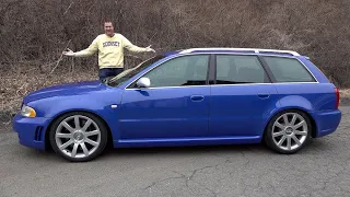 Audi RS4 Avant - это удивительный быстрый универсал