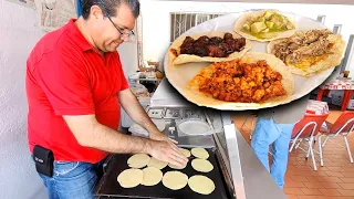 Sreet TACOS - Barbacoa, Asado De Boda, Aldilla - MEXICAN Street Food - THE BEST!!!