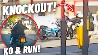 KNOCKOUT! | BIKERS ROAD RAGE 2023 | Epic, Kind & Unexpected Moto Moments 2023 | Ep.134