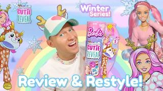Barbie Cutie Reveal! 🦌🌸✨ Winter series! DEER (Review, Restyle and LOOKBOOK!)