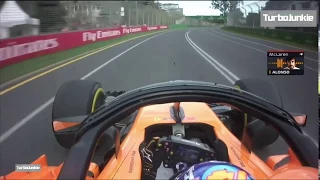 F1 2018 Australian GP Fernando Alonso P5 Team Radio