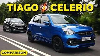 Maruti Celerio vs Tata Tiago || Best hatchback under Rs 8 lakh?