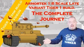 Armortek 1:6 Scale Tiger 1 RC Tank (Video 1) Part Unboxing