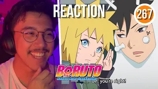 HIMAWARI AS MINATO!! BORUTO EPISODE 267 REACTION !