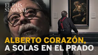 Alberto Corazón, con el Saturno de Goya | Especial Museo del Prado | El País Semanal