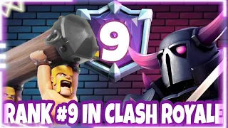 【Clash Royale】UNSTOPPABLE PEKKA BRIDGE SPAM DECK GAMEPLAY IN CLASHROYALE - TOP LADDER PLAYER IN CR