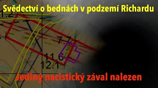 Nacistický komplex Richard: První průzkum nacistického závalu u vchodu A-B