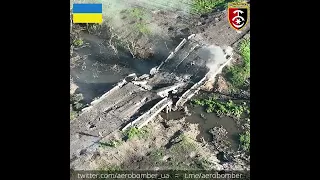 Ukraine War Combat Footage 2023 30th Mechanized Brigade v Fortified Russian Army Under Bridge Battle