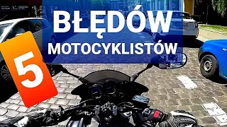 TOP 5 błędów początkujących motocyklistów!