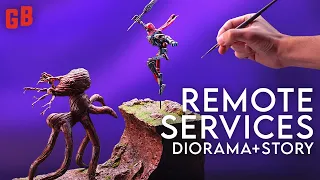 "Remote Services" A Sci-Fi Story & Diorama | Beyond the Blight with MODIBOTS