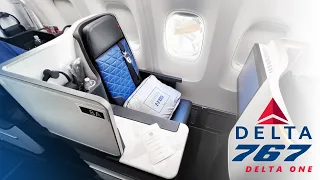 Delta One 767 Business Class | Seattle to London