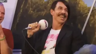 Anthony Kiedis Talks About His Mustache: ''It's Called... The Shaker Duster''! Hilarious!!!