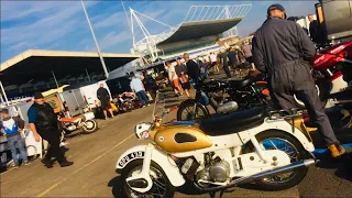 KEMPTON PARK Motorcycle Autojumble BIKES NOW with ADDED SCOOTERS: Racecourse is NOT inside ULEZ Zone