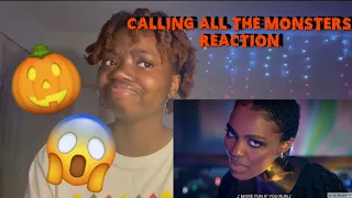 Calling All The Monsters - Thrii ft. Messenger | REACTION VIDEO