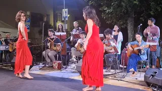 Maria Carmen Di Poce & Viola Centi danzano per Orchestra Etnomusa di Sapienza di Roma 11 Luglio 2022